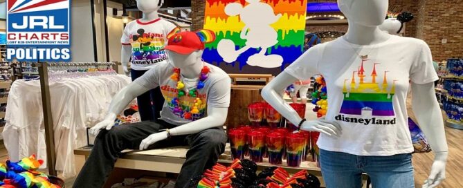 Walt-Disney-Boosts-LGBTQ Support-with-Pride Collection Clothing Line-2022-jrl-charts