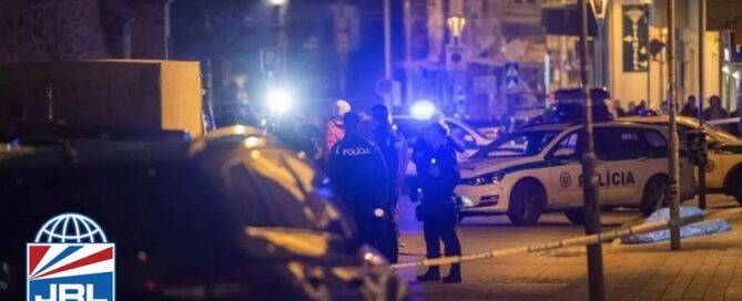 Two Dead After Gunman Opens Fire in front of LGBT Club-Slovakia-October-12-2022-jrl charts
