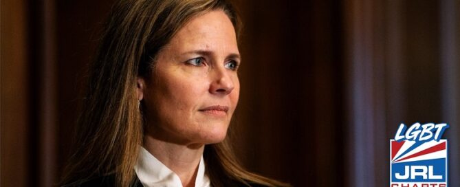 Justice Amy Barrett-Urged-to-Recuse-herself-Gay Rights Case-LGBT-News-jrl charts
