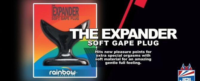 THE EXPANDER Soft Gape Plug by Rapture Novelties-Rainbow Novelties-sex toys-jrl charts