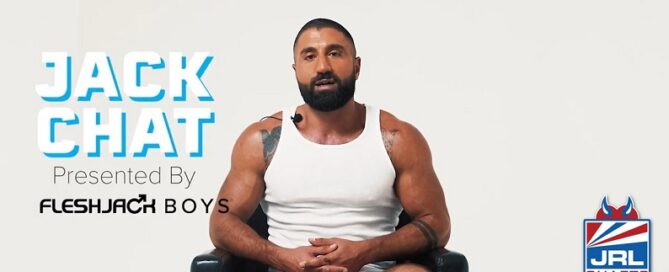 Jack Chat with Fleshjack Boy Sharok-Male Sex Toys Promo-jrlchartsdotcom