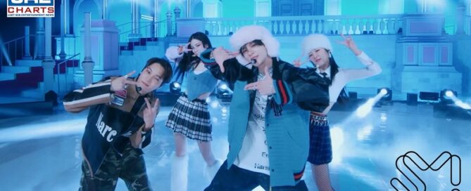 Kai-Seulgi-Jeno-Karina-Hot & Cold Stage Music Video-SM Town-jrlchartsdotcom
