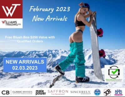 Williams Trading-New Arrivals for Feb 3 - Feb 9-Sex-Toys-Lingerie-Catalog-jrl charts