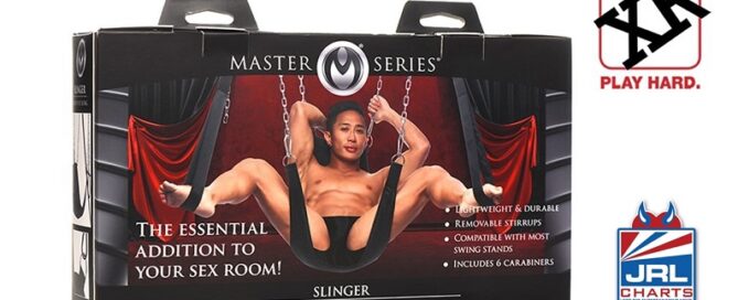 XR Brands-Introduces-Nylon-Slinger-Sex Sling-bdsm gear-jrl charts