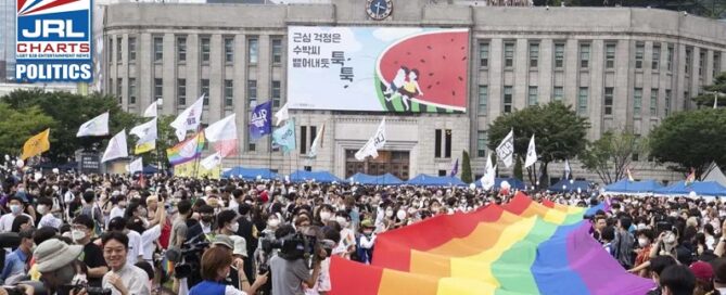 Seoul Officials Ban South Korea's Biggest PRIDE Parade-2023-jrl charts