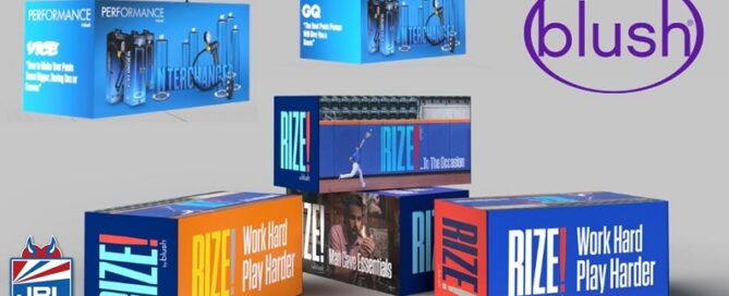 Blush Novelties-Eye-Catching Hanging Box Signage for Performance & RIZE-jrl charts