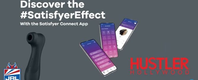Hustler Hollywood-adds-Satisfyer Pro 2 Generation 3 Liquid Air-and-App-sex toy tech
