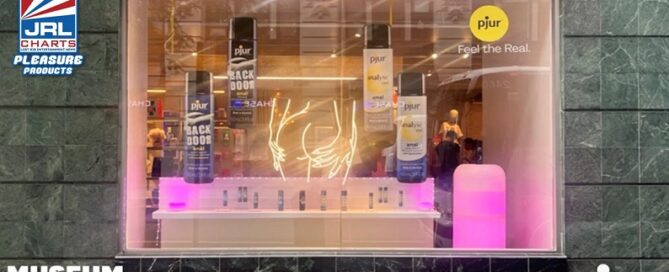 Pjur-Window Display-on-5th Avenue-Museum of Sex-adult news jrl charts