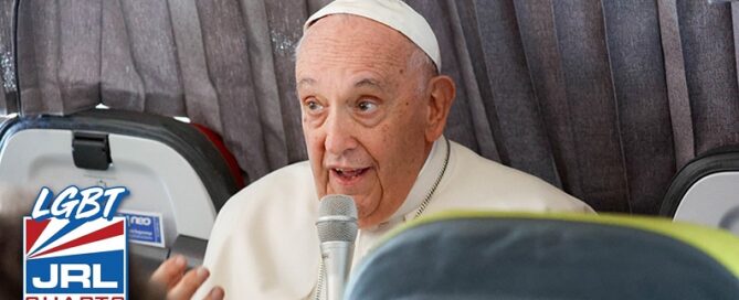 Pope Francis Says Church Open to Gay Community, But-LGBT News jrlcharts