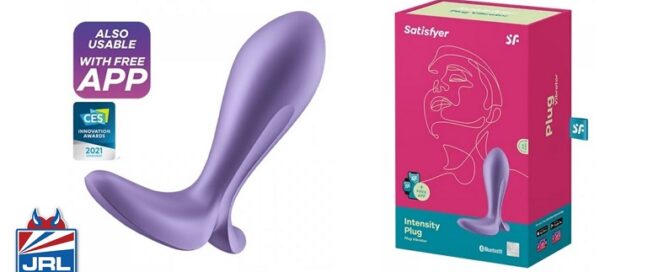Satisfyer Intensity Plug with Connect App is Next Gen in pleasure-sex toys-jrl charts