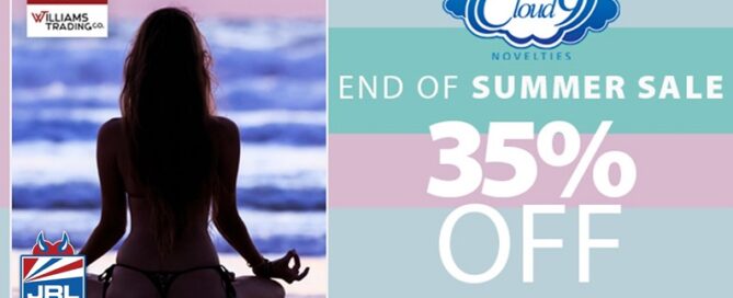 Williams Trading Co-End Of Summer Sales Event-Sex Toys-Cloud 9 Products-jrl charts