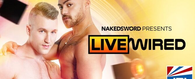 Luca del Rey Leads the Pack in LIVE WIRED-NakedSword-gay porn jrl charts