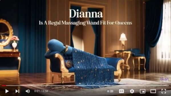 Blush Novelties-Dianna Massage Wand-adult toys-Commercial