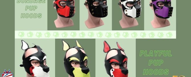 Bondage Pup Hoods-Playful Pup Hoods-by-665-Brands-Eldorado Trading Company