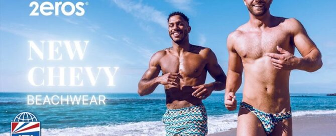 2EROS-Designer-Men's-Beachwear-release-Chevy-Blue-Swimwear-Collection
