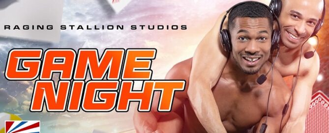 Drew Valentino-André Bedford-Game Night-gay-porn-Raging-Stallion