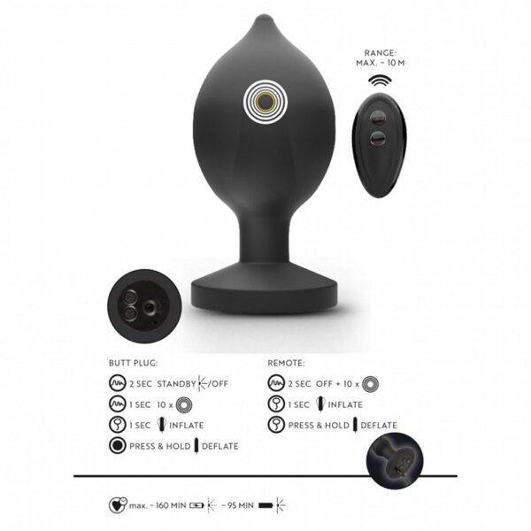 RC Inflatable Plug with Vibration-ANOS-Specifications-665 Brands
