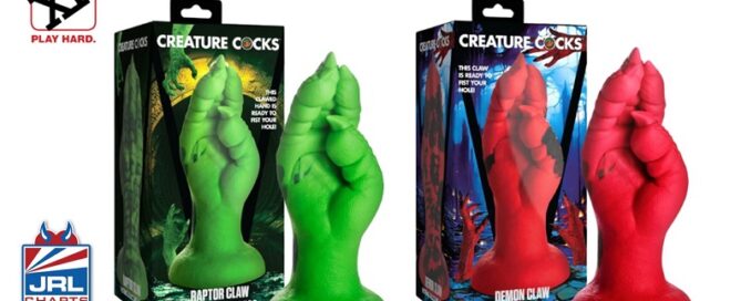 XR-Brands-Creature Cocks-New-Demon Claw-and-Raptor-Claw-Fisting-sex-toys