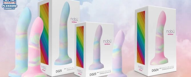 Nobü Toys-introduce-Rainbow-Silicone Dildos-Collection-Sex-Toys-JRL CHARTS