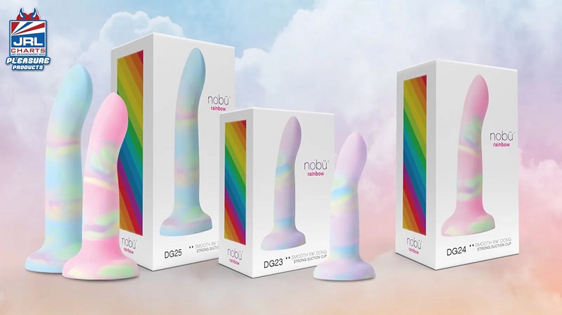 Nobü Toys-introduce-Rainbow-Silicone Dildos-Collection-Sex-Toys-JRL CHARTS