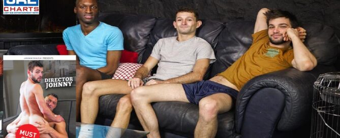 Watch-Director Johnny DVD-gay-xxx-preps-for-Adult Store-Release-JRLCHARTS.com