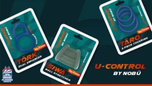 Nobü Toys-Rebrands-U-CONTROL-Cockrings-Line-Mens-Sex-Toys-JRL CHARTS