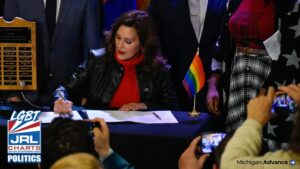 Whitmer-Signs-Law-Banning-Gay-Trans-Defenses-Photo-Andrew Roth-Michigan Advance