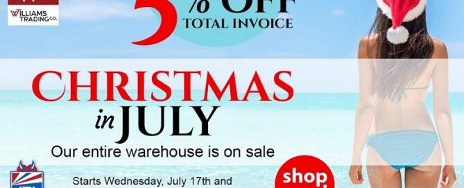 Williams Trading Co-Hosts-4th-Annual-Adult-Toys-Christmas-in-July-Sale-JRL CHARTS
