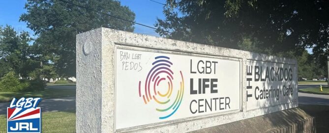 LGBT Life Center-Norfolk-Vandalized-Facebook Photo-JRL CHARTS