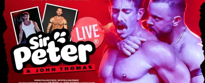 Raging Stallion-Footage-from-Sir Peter-First-Euro-Show