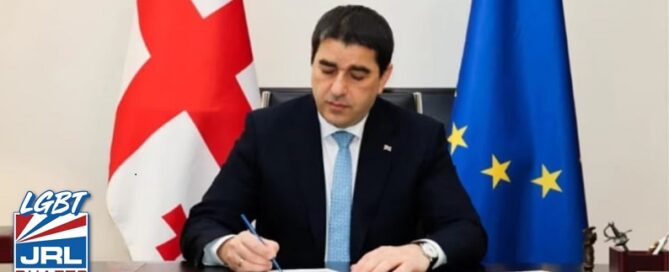 Georgia-Right-Wing-Speaker-Shalva Papuashvili-Signs-bill-curbing-LGBT Rights-JRL CHARTS