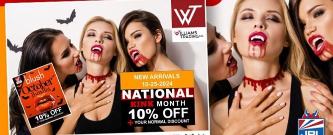 Review-Williams Trading Co-Sex Toys-B2B-Catalog-October-25-2024-JRL CHARTS