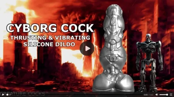 Watch-Cyborg Cock-Thrusting-Vibrating-Silicone-Dildo-sex-toy-commercial