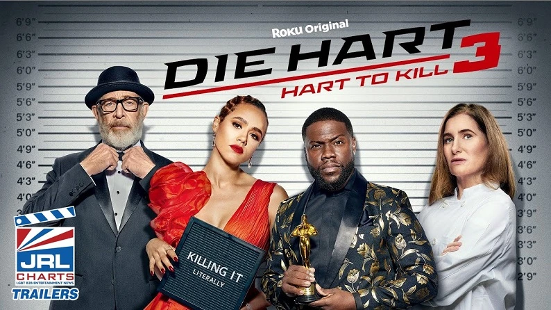 Watch-DIE HART 3-Hart to Kill-Trailer-Kevin Hart-ROKU-JRL CHARTS TV Show Trailers