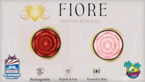 Fiore Rose Ring Vibrator-sex toy-Full Circle-MiamiDistro