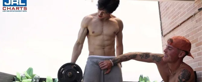 Greyson Lane Pounds Dubian Jauregui – Guys in Sweatpants Scene via JRL CHARTS