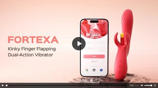 Watch-Honey Play Box-Fortexa-Kinky Finger-Flapping-Dual-Action-Vibrator