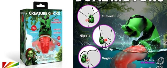 XR Brands-Creature Cocks-Tongue-Lasher-Silicone-Vibrator-sex-toy