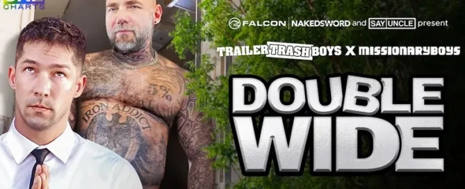 gay-porn-Double Wide DVD-now-available-at-Falcon-NakedSword-JRL-CHARTS