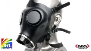BDSM-665Leather-introduce-Dimmable-Gas-Mask-with-Black-Metal-Eye-Caps