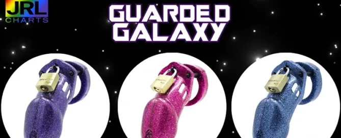 CB-X Male Chastity-unveils-Guarded Galaxy Glitter Chastity Kit-BDSM Gear