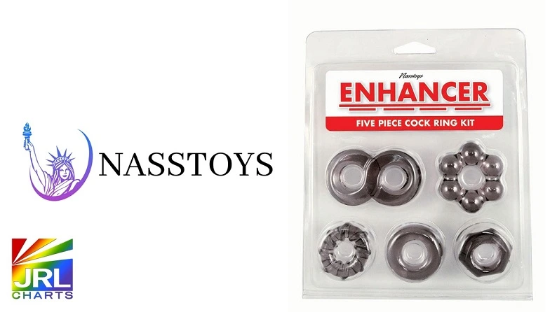 Enhancer-5-Piece-Cock Ring-Set-unveiled-by-Nasstoys