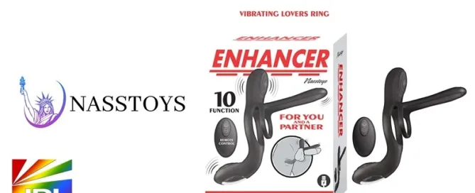 Enhancer Vibrating Lovers Ring-sex toy-JRL CHARTS