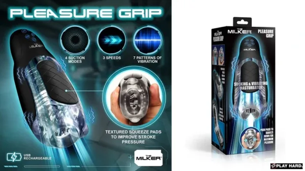 The Milker Pleasure Grip-Packaging