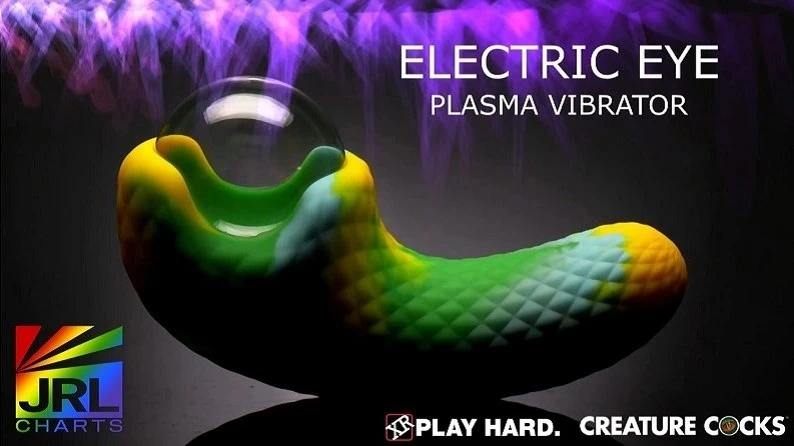 XR Brands-introduce-Creature Cocks-Electric Eye Plasma Vibrator sex toy