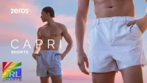 2ER0S-Capri Shorts Commercial-Mens Fashions-JRL CHARTS-1