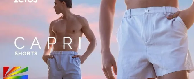 2ER0S-Capri Shorts Commercial-Mens Fashions-JRL CHARTS-1