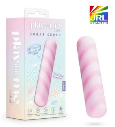  Retail packaging for Blush Sugar Crush Bullet Vibrator – JRL CHARTS Adult News