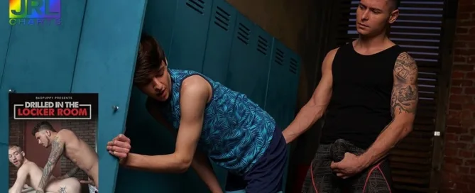 Cover art for Drilled In The Locker Room DVD by Badpuppy, shipping June