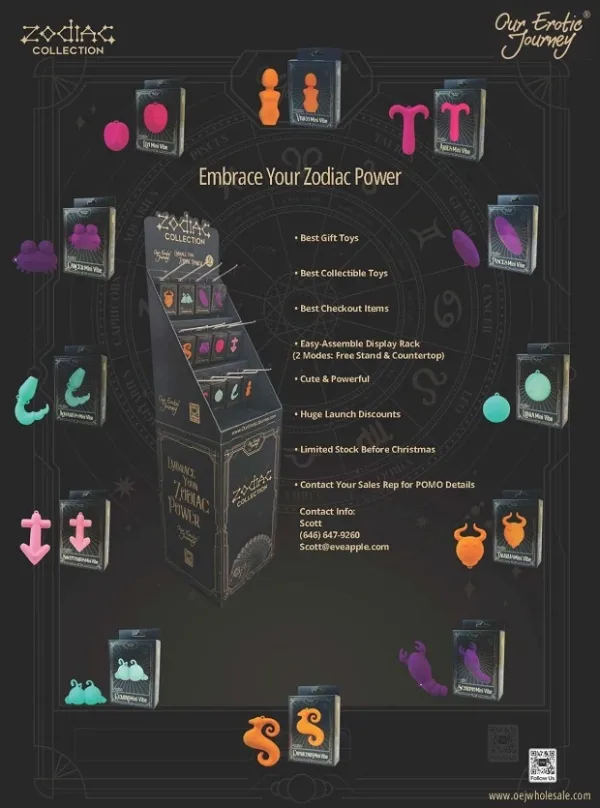 OEJ Novelty-ZodiacCollection-Official Poster-JRL CHARTS Adult Industry News Spotlight